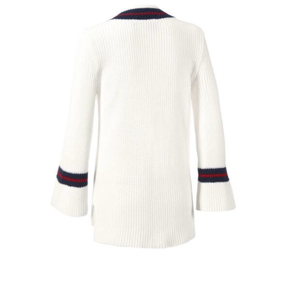 CAbi 'Ace' Pullover Deep V Neck Sweater Style #5639 Size Small - Picture 5 of 9